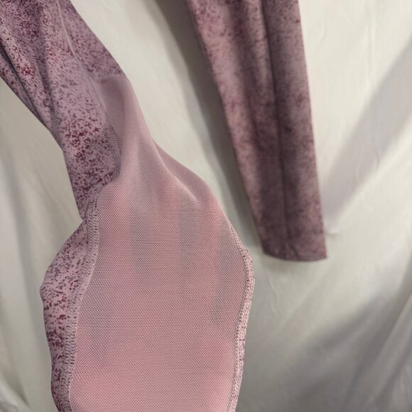 Gymshark Chalk Women's Mallow Purple Splatter Leggings Size S - Picture 12 of 13